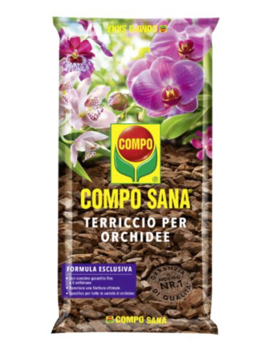 COMPO SANA TERRICCIO PER ORCHIDEE LT.5