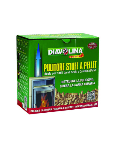 DIAVOLINA PELLET SPAZZACAMINO KG.1,5