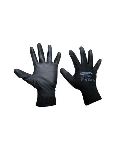 GUANTI NYLON POLIURETANO ECO-LITE NERO TG.7