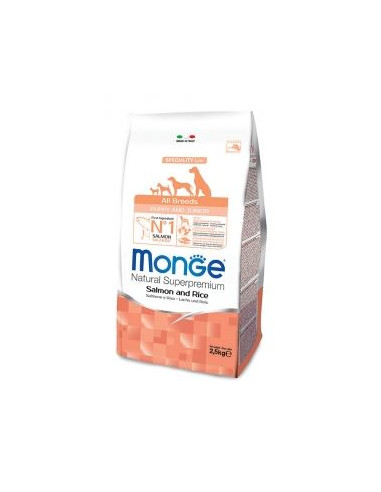 MONGE ALL BREED ADULT SALMONE RISO KG.2,5