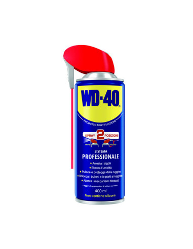 WD-40 LUBRIFICANTE SPRAY MULTIUSO 5 FUNZIONI ML.400